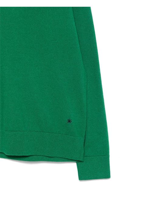 Maglione girocollo MANUEL RITZ | MR2751VERDE